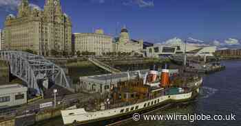 Paddle Steamer Waverly returns to Seacombe and Liverpool