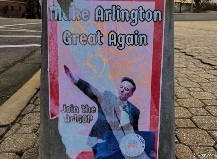 Arlington Republicans warn public about fake recruitment flyers featuring Elon Musk’s controversial salute