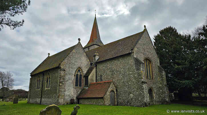 Visiting the church of St Peter and St Paul, Cudham