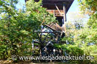 Aussichtsturm am Goethestein in Frauenstein wird gesprengt