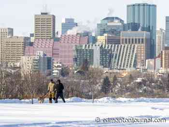Edmonton weather: A blustery day of 60 km/h winds