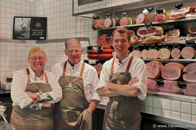 Beau (26) neemt fakkel van Dirk (61) en Hadewijch (61) van slagerij Sanders over: “Het nieuws moet nog wat binnensijpelen”