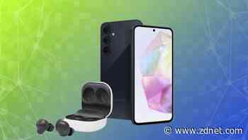 This Samsung smartphone and earbud bundle is back in stock and over $100 off at Amazon