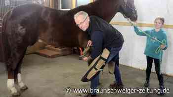 Peiner Hufschmied sorgt dafür, dass die Pferde nicht barfuß sind