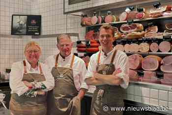 Beau (26) neemt levenswerk van Dirk (61) en Hadewijch (61) over: “We zijn opgelucht dat onze zaak een slagerij blijft”
