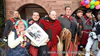 Rathaussturm in Haiterbach: Von neuen Schlössern und altem Lärm