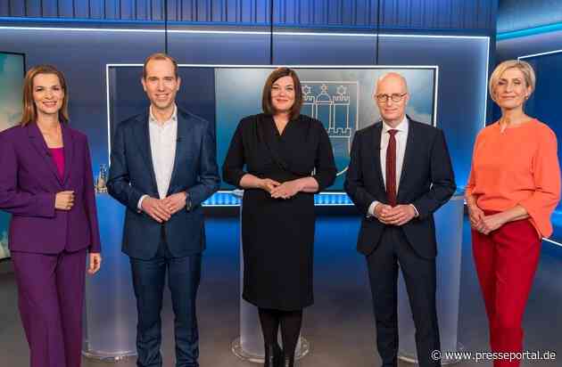 NDR Diskussion zur Hamburger Bürgerschaftswahl: SPD, Grüne und CDU debattieren über Probleme der Stadt