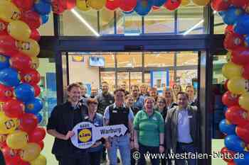 Lidl-Markt öffnet in Warburg