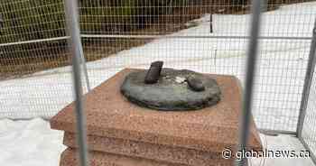 Statue of women’s rights pioneer Emily Park stolen from Edmonton park