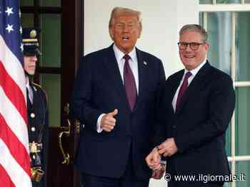 Trump vede Starmer e avverte: "Kiev mai nella Nato, ma Putin manterrà la parola"