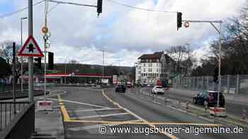Neue Baustelle an B28/B10 beginnt: Söflinger Kreisel ist jetzt eine Ampel