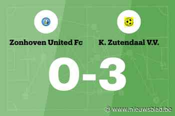 Zonhoven Utd. B nog steeds zonder zege na verlies tegen Zutendaal VV