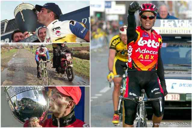 DE OUD-WINNAAR. Met drie zeges is Peter Van Petegem nog steeds mederecordhouder in de Omloop: “Topwedstrijden winnen was een vereiste voor mij”