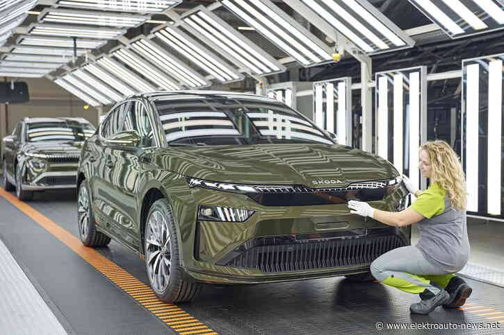 Škoda startet Produktion des Enyaq-Facelifts
