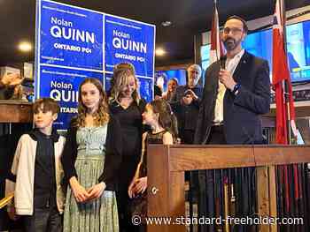 Ontario election 2025: Nolan Quinn re-elected MPP in Stormont—Dundas—South Glengarry