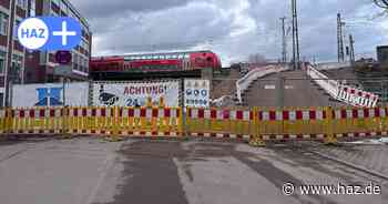 Bahn in Hannover: Sperrung der Brücke über Plathnerstraße bleibt bis März 2025