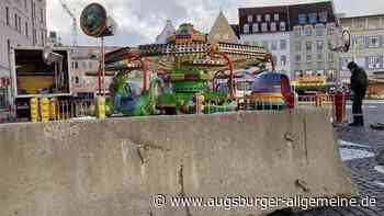 Verschärfte Maßnahmen: Augsburg feiert Fasching hinter Betonschutz