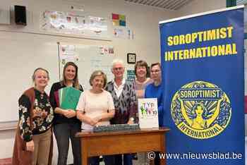 Soroptimisten ondersteunen typlessen in buitengewoon onderwijs