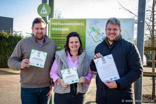 Gemeente krijgt gouden oorkonde voor beweegvriendelijkheid