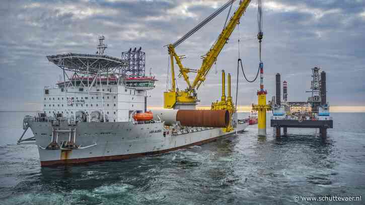 Jan De Nul installeert met Les Alizés funderingen voor Schots windpark Inch Cape