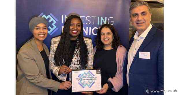 Sodexo recognised for ethnic diversity inclusion