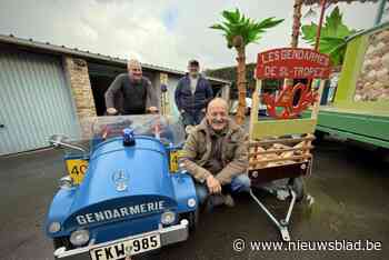 Carnavalist Marc (65) van Bonte & Co bouwde voor 40ste keer indrukwekkende praalwagen: “Op carnaval staat geen leeftijd”