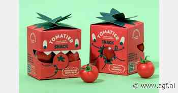 Speelse verpakking maakt cherrytomaten een leuke en gezonde snack voor kinderen