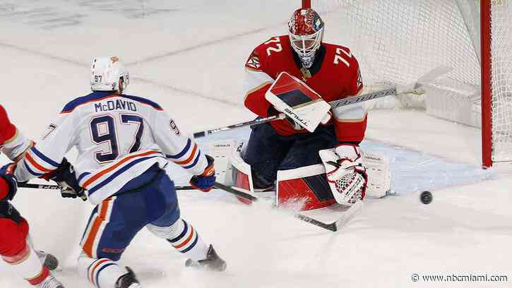 Schmidt and Verhaeghe score in 3rd, Panthers top Oilers 4-3 in Cup final rematch