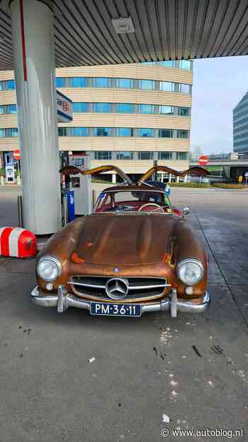 Autoblog-lezer pakt McDonalds met een 300SL