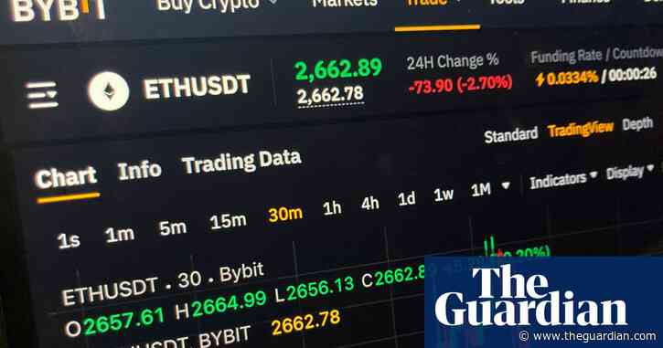 North Korea behind $1.5bn hack of crypto exchange ByBit, says FBI