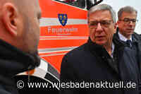 Dramatischer Feuerwehreinsatz in Wiesbaden: OB Mende dankt Einsatzkräften und wünscht Verletzten schnelle Genesung