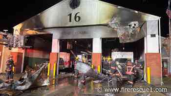 Fire damages Va. rescue squad's station, ambulances