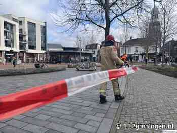 Gaslekkage bij Telecomzaak in Winschoten, plein ontruimd (update)