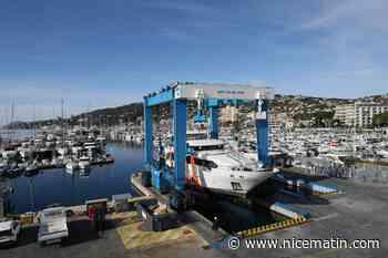 En travaux depuis plusieurs mois, Le chantier naval de Camille-Rayon reprend ses activités à Golfe-Juan