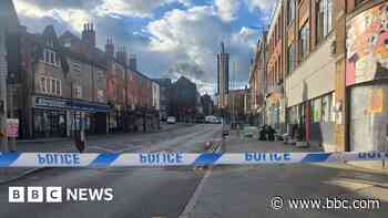 Two men arrested after fight in city centre