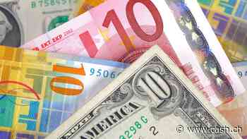 Euro legt zum Franken und zum Dollar zu