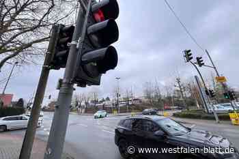 Defekte Ampelanlage an der Kreuzung Weserstraße/Triftenstraße wird ausgetauscht