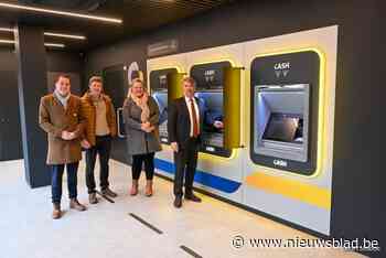 Voortaan kan je geld afhalen én storten aan drie nieuwe automaten in centrum: “Toegankelijkheid en veiligheid verzekerd”