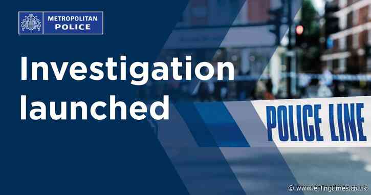 Man in custody as Perivale murder probe is launched
