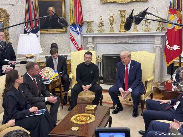 WATCH: Trump shouts at Zelenskyy as he and Vance berate Ukrainian leader as 'disrespectful'