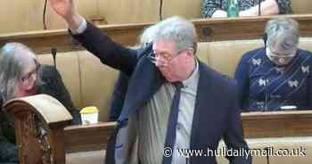 Hull City Councillor 'performs Nazi salute' during council meeting