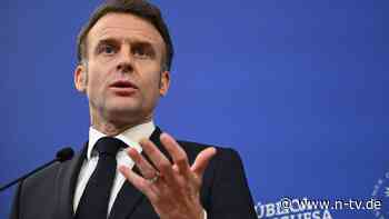 "Wir müssen darauf reagieren": Macron droht Trump mit Gegenzöllen