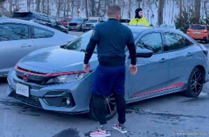 Reddit Is Searching for a "Drunk" Dad Who Urinated on Snowboarder's Car