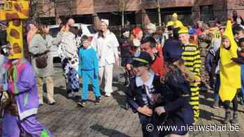 Brechtse scholieren kleuren dorpskern met carnavalsstoet en fleuren bewoners woonzorgcentrum Sint-Maria op