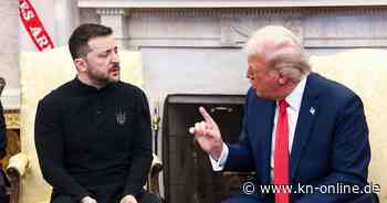 Trump-Selenskyj-Eklat: So reagiert die Welt auf den Streit im Weißen Haus