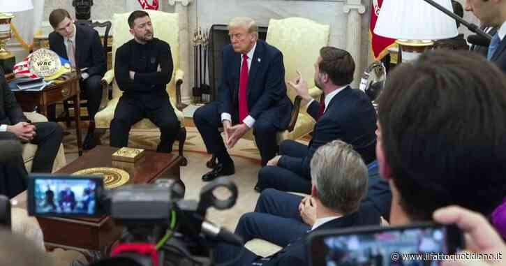 Trump-Vance-Zelensky, ecco la trascrizione dello scontro nello Studio Ovale: “La gente muore”. “Tu irrispettoso, hai mai detto grazie?”. “Giochi con la Terza Guerra mondiale”