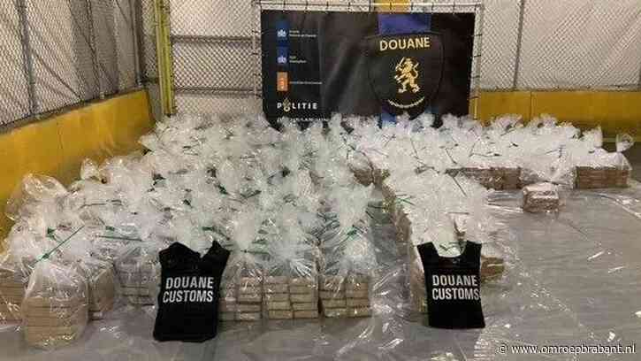 Cocaïnevangst van 65 miljoen euro, vijf mannen gearesteerd in Ulvenhout