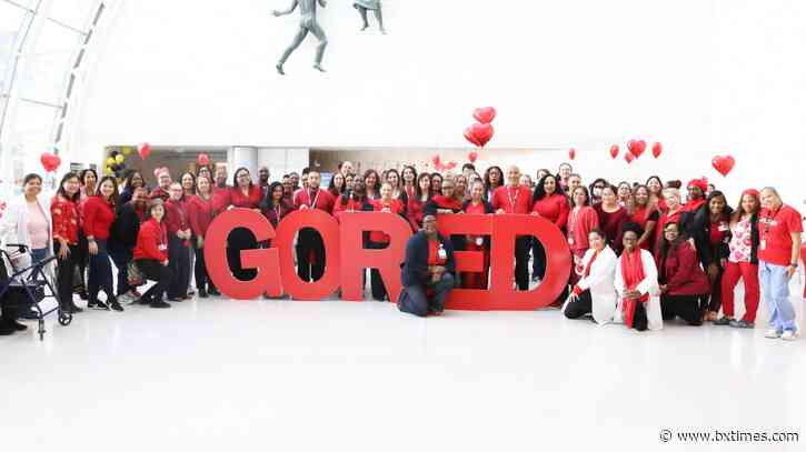 Photos: NYC Health + Hospitals/Jacobi raise awareness on heart disease during ‘National Wear Red Day’