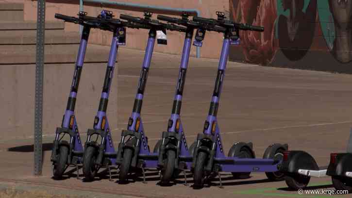 New purple e-scooters coming to Albuquerque