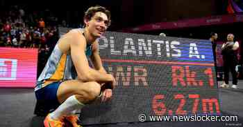 Polsstokhoogspringer Armand Duplantis verbetert eigen wereldrecord weer met een centimeter